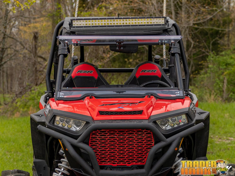 Polaris RZR XP Turbo Scratch Resistant Flip Windshield | Free shipping