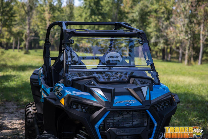 Polaris RZR XP Turbo Scratch Resistant Flip Windshield | Free shipping