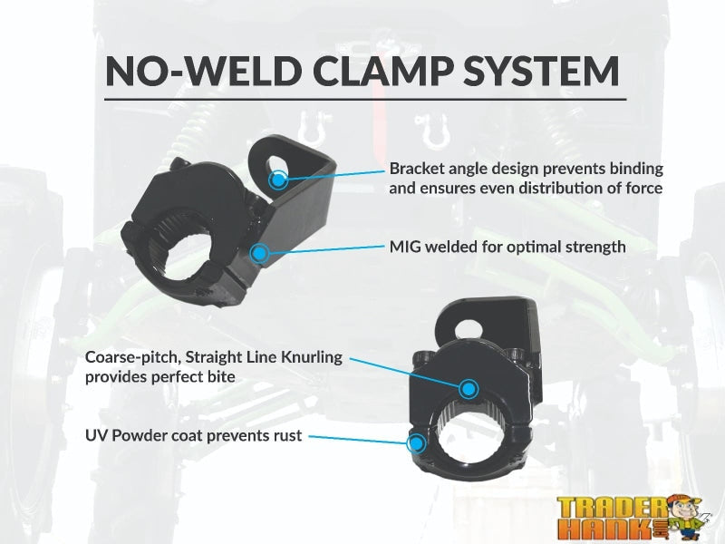 Polaris RZR XP Turbo Track Bars | UTV Accessories - Free shipping