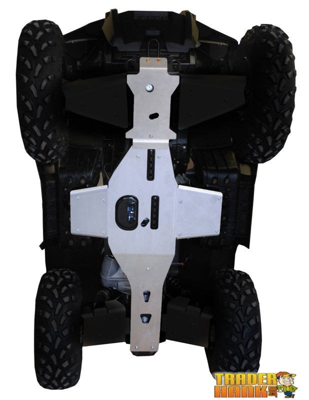 Polaris Sportsman 400 Ricochet 2-Piece Full Frame Skid Plate Set | Ricochet Skid Plates - Free Shipping