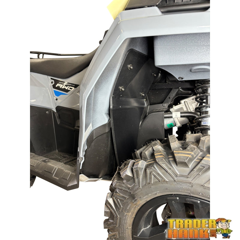 Polaris Sportsman 570 Trail Ricochet Wheel-Well Skid Plate Set | ATV Skid Plates - Free shipping