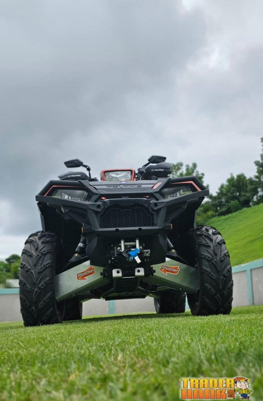 Polaris Sportsman 850 Ricochet 8-Piece Complete Aluminum or with UHMW Layer Skid Plate Set | Free shipping