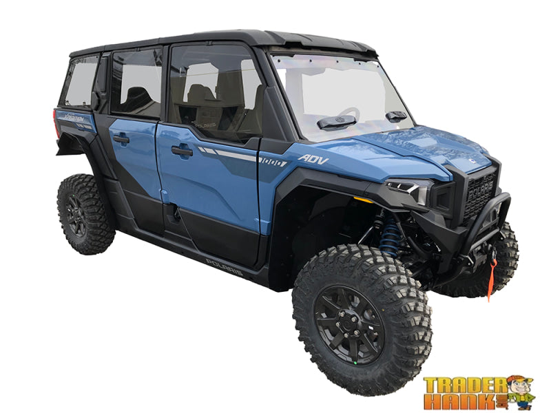 Polaris Xpedition Hard Coated Full Windshield W/ComfortFlow Vents | Free shipping