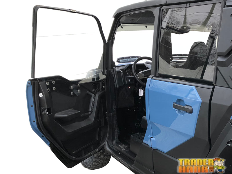 Polaris XPEDITION Light Tint Poly Upper Front Doors (Pair) | UTV Accessories - Free shipping