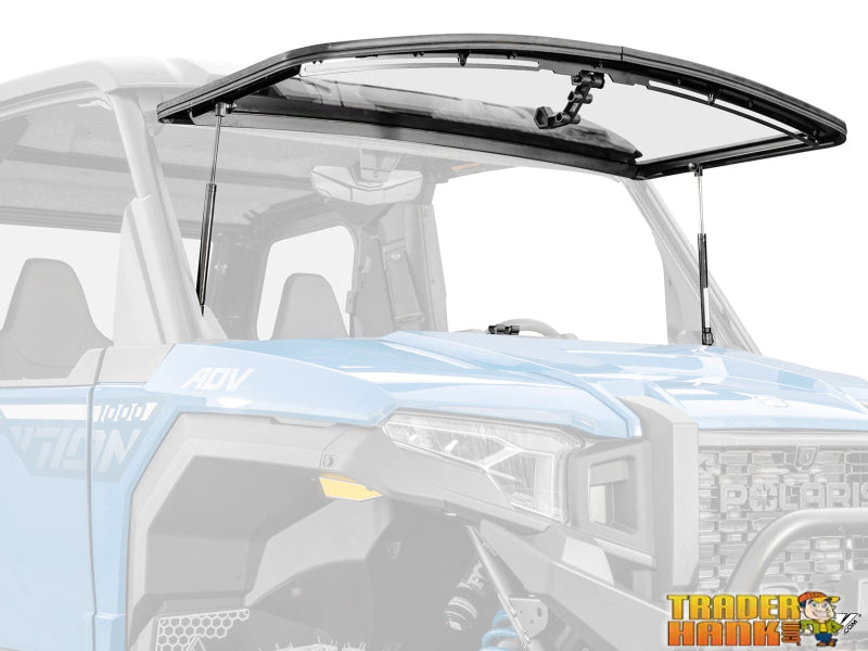 Polaris Xpedition Scratch-Resistant Flip Windshield | UTV Accessories - Free shipping