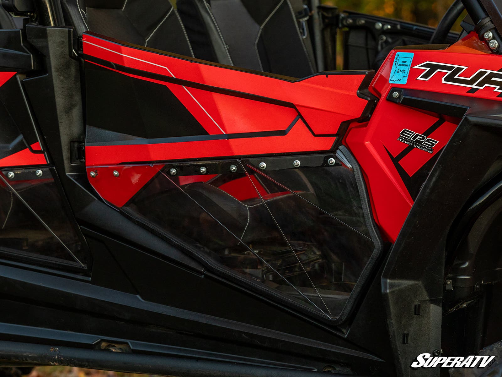 Polaris RZR XP 1000 Clear Lower Doors