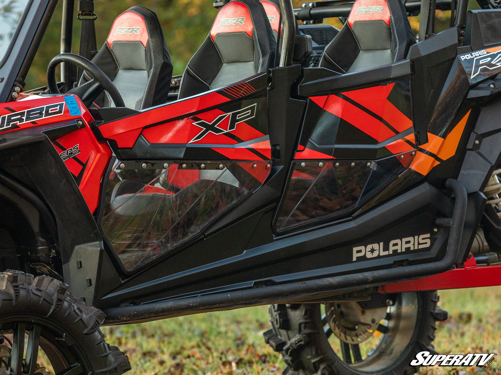 Polaris RZR XP 1000 Clear Lower Doors