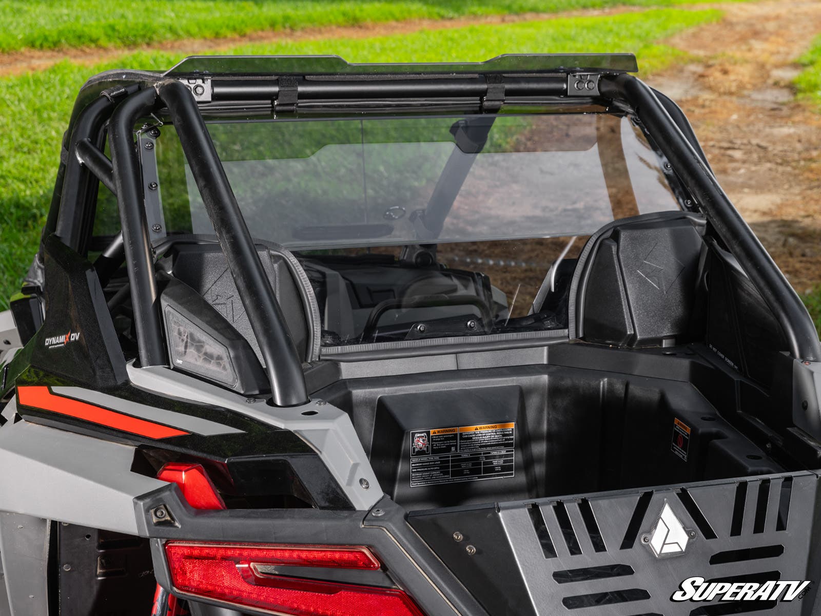 Polaris RZR Turbo R Rear Windshield
