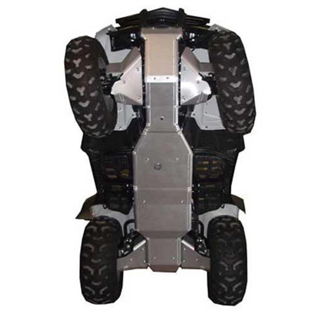 Honda TRX420 Fourtrax Rancher (I.R.S) Ricochet 9-Piece Complete Aluminum Skid Plate Set