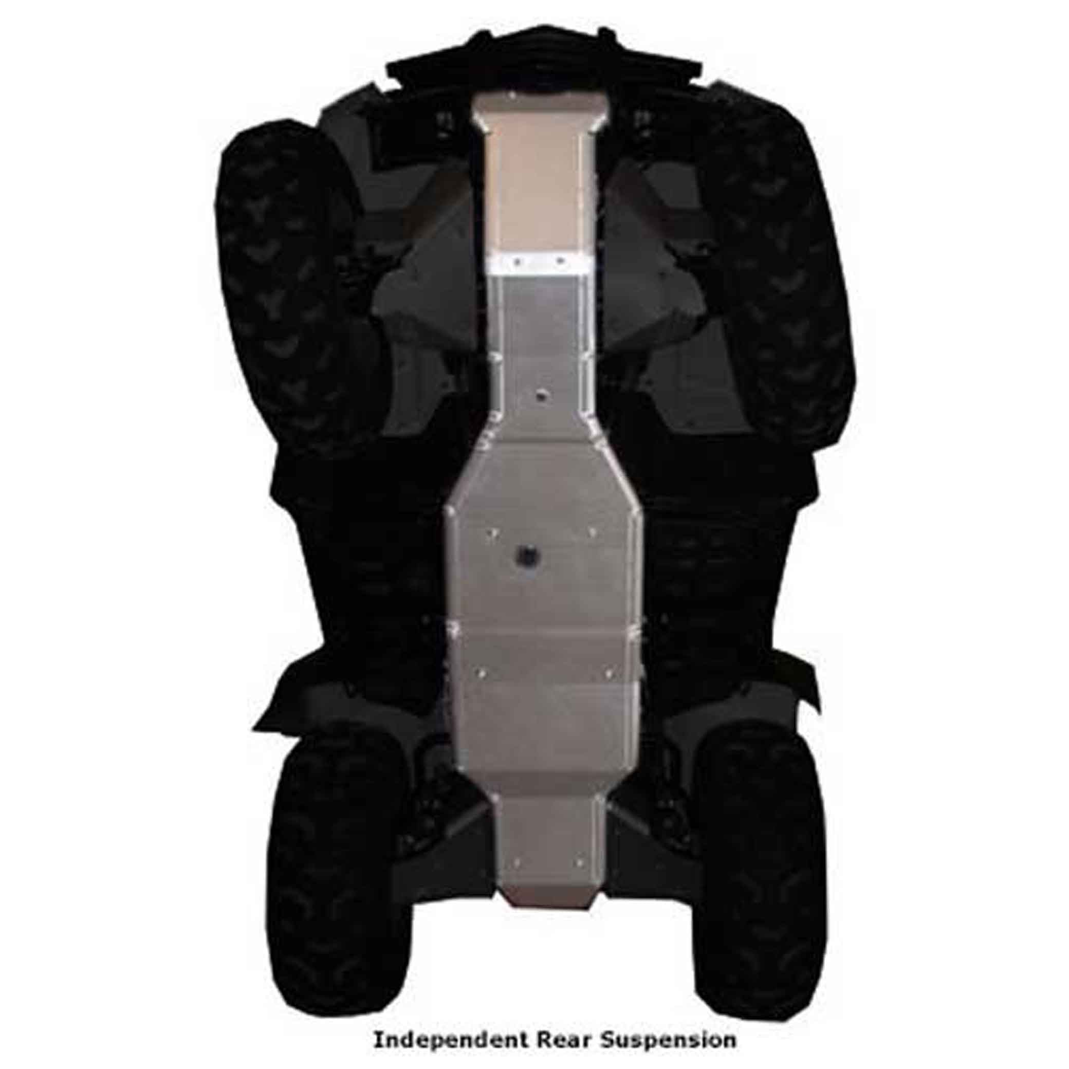 Honda TRX420 FourTrax Rancher (I.R.S) Ricochet 3-Piece Full Frame Skid Plate Set