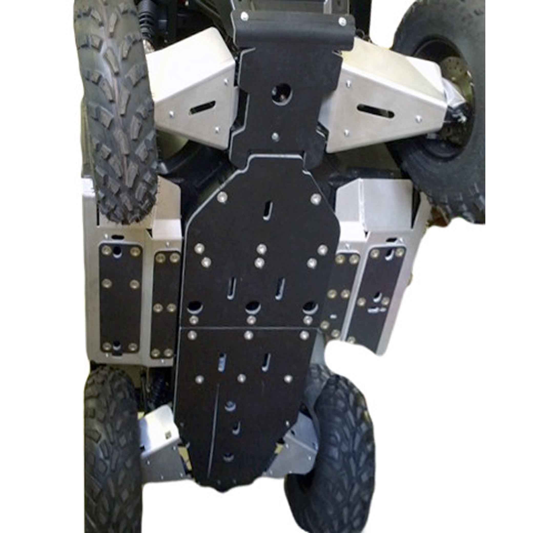 Polaris Ranger 570 ETX Ricochet 9-Piece Complete Aluminum Skid Plate Set