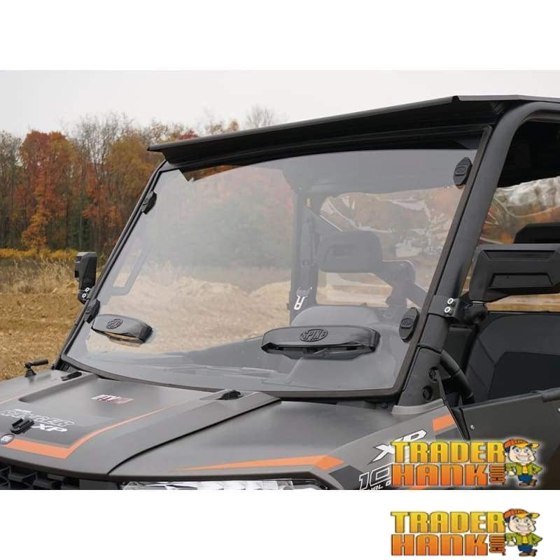 Polaris Ranger XP 900 Venting Windshield With TRR (Tool-Less-Rapid-Release) Mounting System | UTV ACCESSORIES - Free shipping