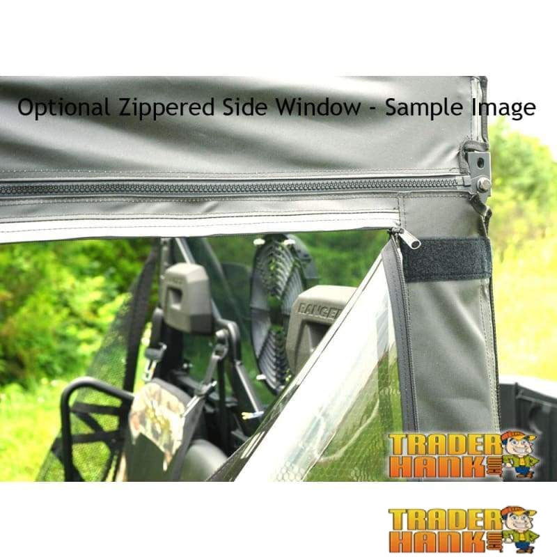Ranger Diesel Crew Full Cab Enclosure with Aero-Vent Windshield 2011-2014 | RANGER-CAB-ENCLOSURE-DIESEL-FULLSIZE-ROUND-BARS-11-14 - Free