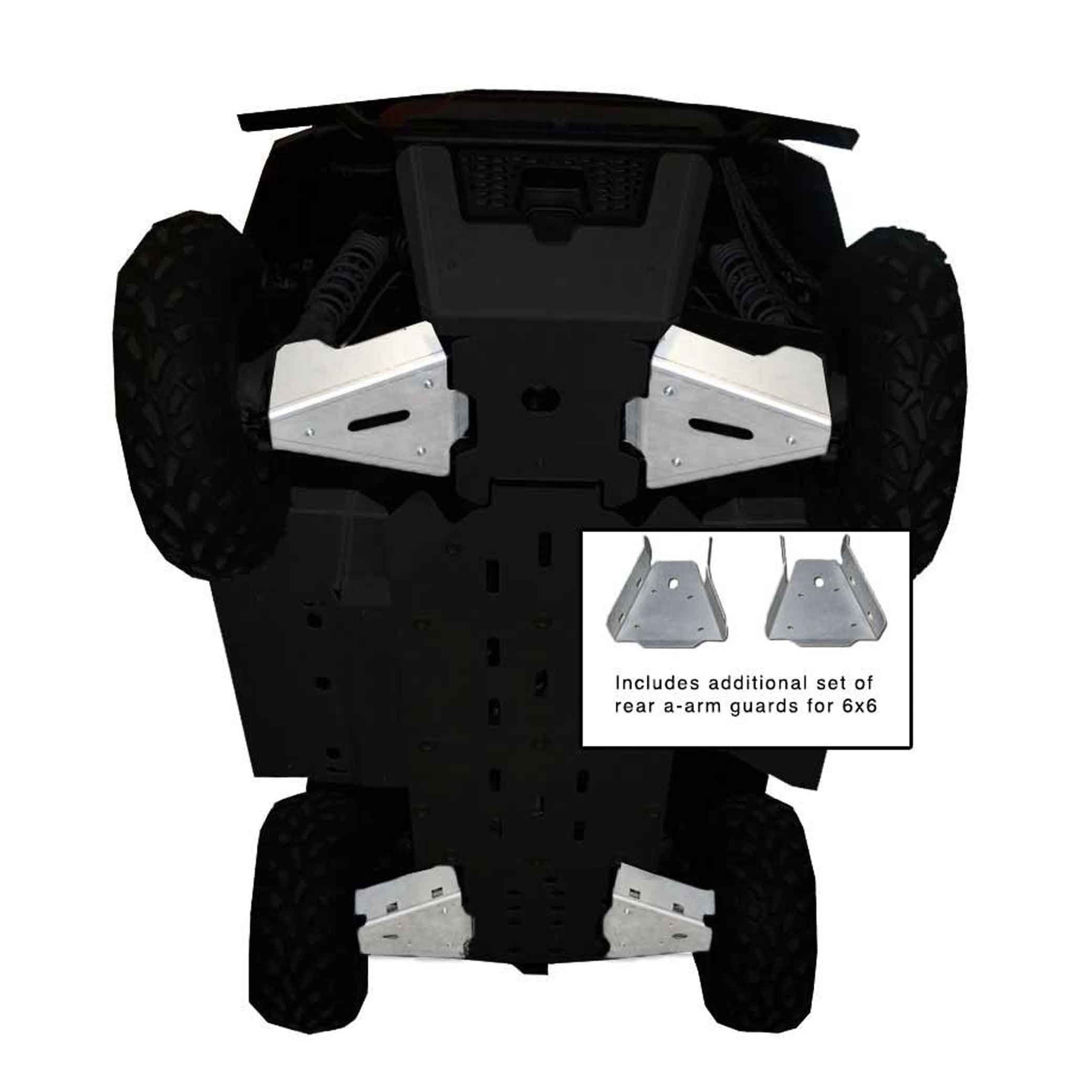 Polaris Ranger 800 6x6 Ricochet 6-Piece A-Arm & CV Boot Guard Set