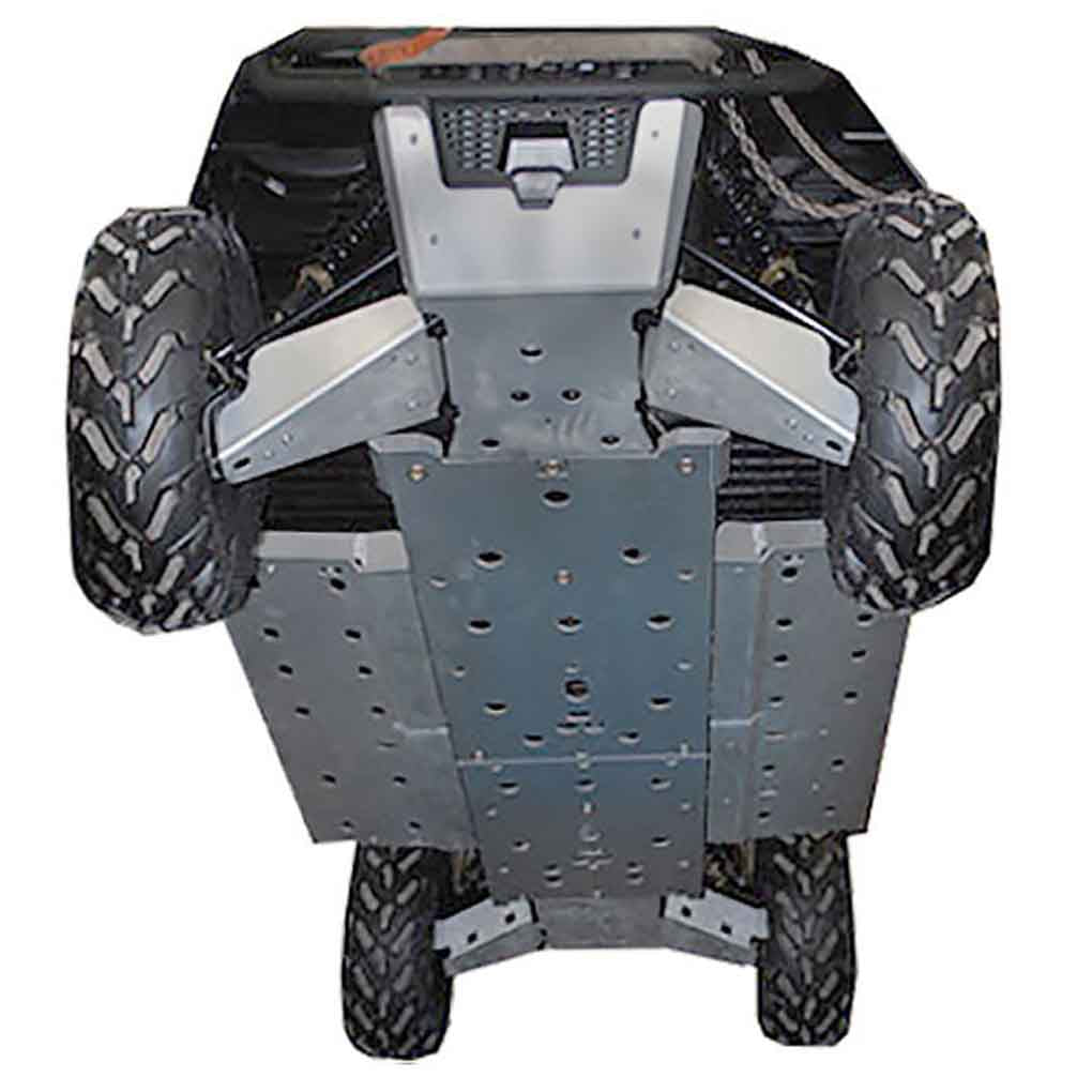 Polaris Ranger Crew 800 Ricochet 10-Piece Complete Aluminum Skid Plate Set