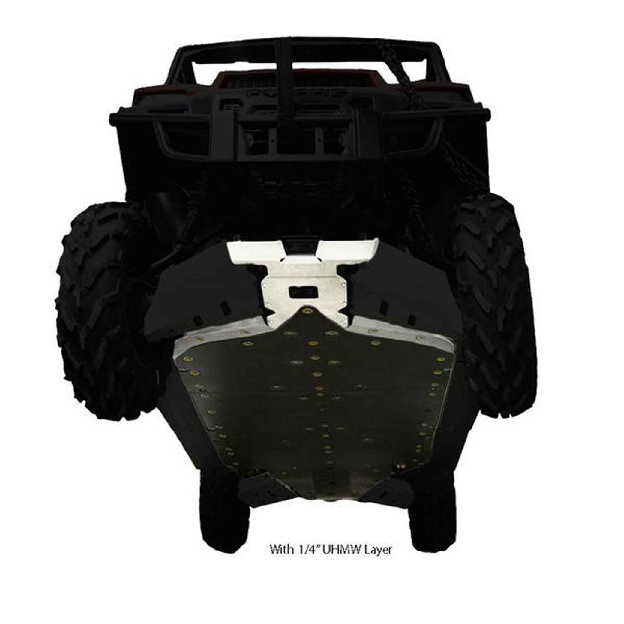 Polaris Ranger Crew 1000 High Lifter Ricochet 4-Piece Full Frame Skid Plate Set