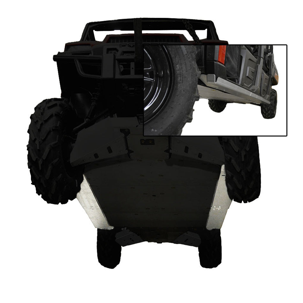 Polaris Ranger Crew XP 900 Ricochet 4-Piece Aluminum Rock Slider Set
