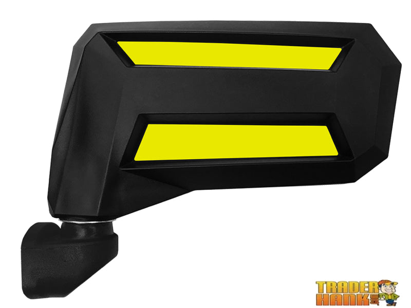 RE-FLEX ADJUSTABLE SIDE MIRRORS W/1.75 CLAMP (PAIR) | UTV ACCESSORIES - Free shipping