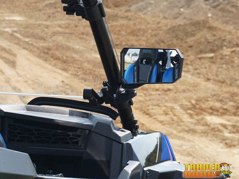 RE-FLEX ADJUSTABLE SIDE MIRRORS W/1.75 CLAMP (PAIR) | UTV ACCESSORIES - Free shipping