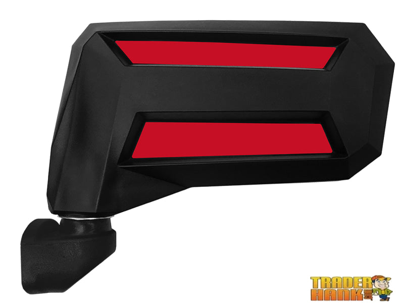RE-FLEX ADJUSTABLE SIDE MIRRORS W/2 CLAMP (PAIR) | UTV ACCESSORIES - Free shipping