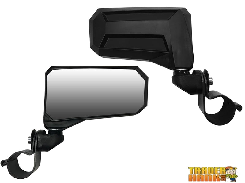 RE-FLEX ADJUSTABLE SIDE MIRRORS W/2 CLAMP (PAIR) | UTV ACCESSORIES - Free shipping