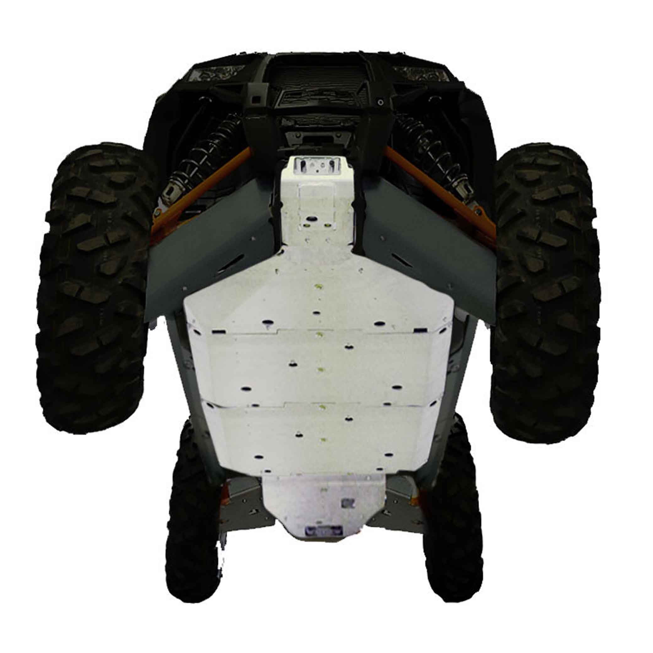 2015-2018 Polaris RZR-4 900 Ricochet Full Frame Skid Plate Set