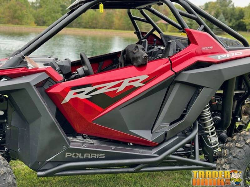 RZR PRO-XP and PRO-R Rocker Knockers with Tree Kicker Nerf Bars (2 seat) | Free shipping