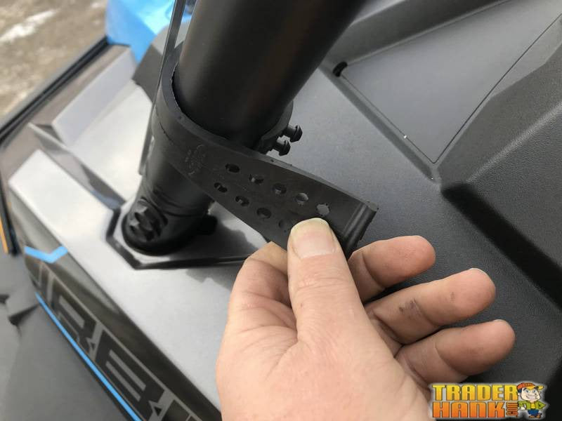 RZR Turbo and RZR XP1000 Half Windshield/ Wind Deflector | UTV ACCESSORIES - Free Shipping