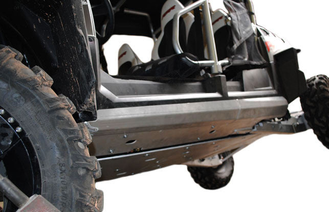 Polaris RZR 900 Jagged X Ricochet 10-Piece Complete Aluminum Skid Plate Set