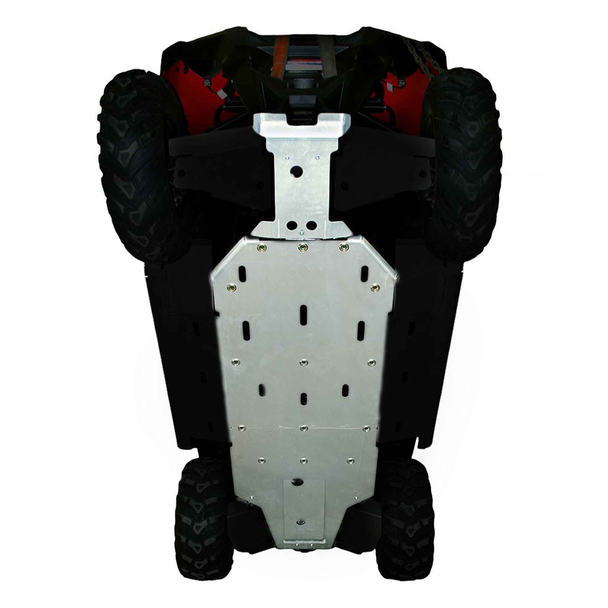 Polaris RZR 570 Ricochet 3-Piece Full Frame Skid Plate Set