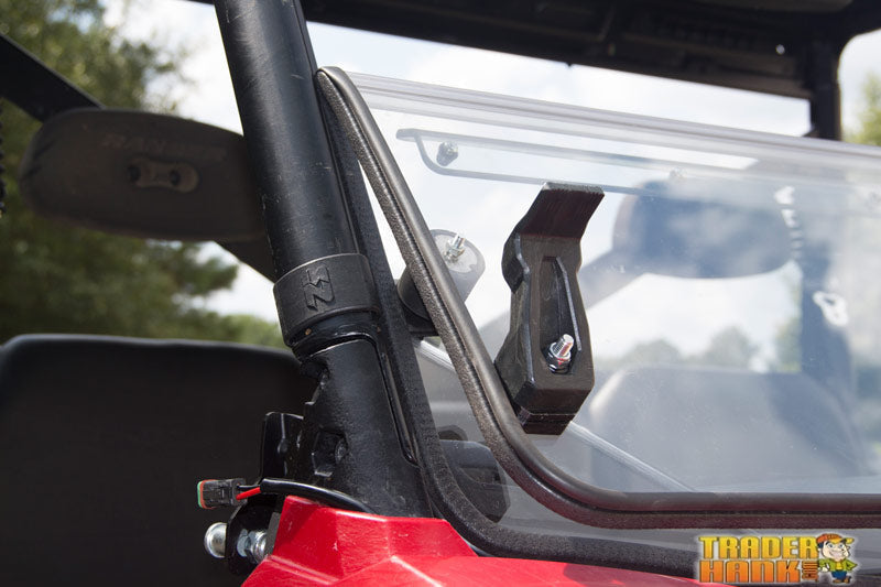 Seizmik Polaris Ranger XP 1000 Crew Versa Fold Windshield - Regular Poly | Free shipping