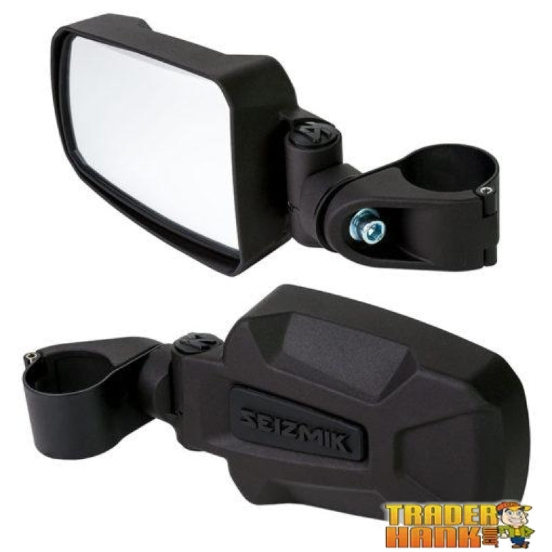 Seizmik Pursuit Side Mirror - 1.75 Round Tube | UTV ACCESSORIES - Free Shipping
