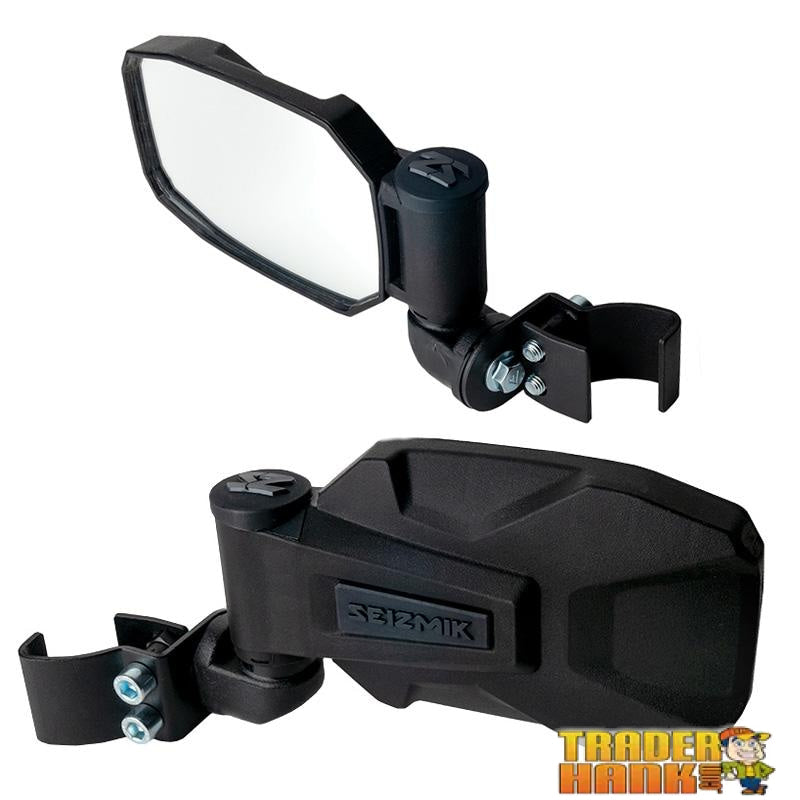Seizmik Strike Side View Mirror Polaris Ranger Pro-fit (Pair – ABS) | Free shipping