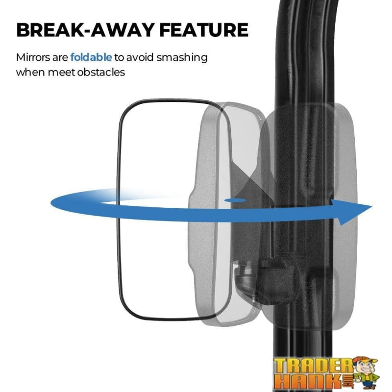 Side Mirrors for Pro Fit/Inset Roll Bars | UTV Accessories - Free shipping