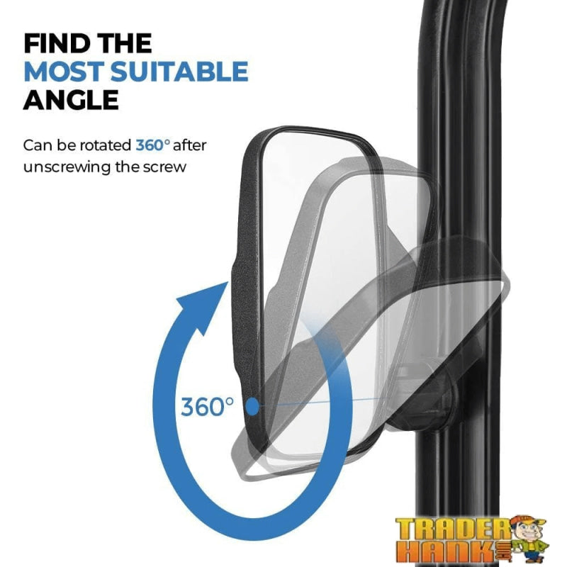 Side Mirrors for Pro Fit/Inset Roll Bars | UTV Accessories - Free shipping