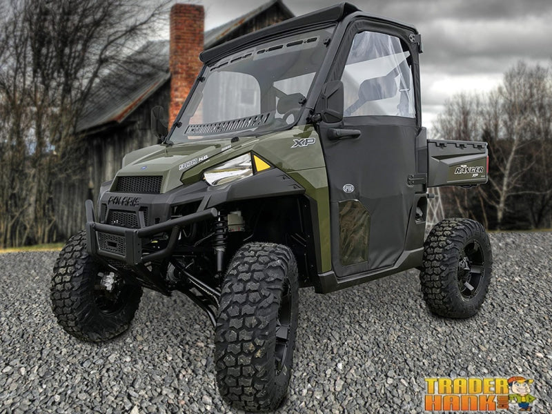 Spike Full Framed Hinged Polaris Ranger Diesel Doors 2014-2018 | Free shipping