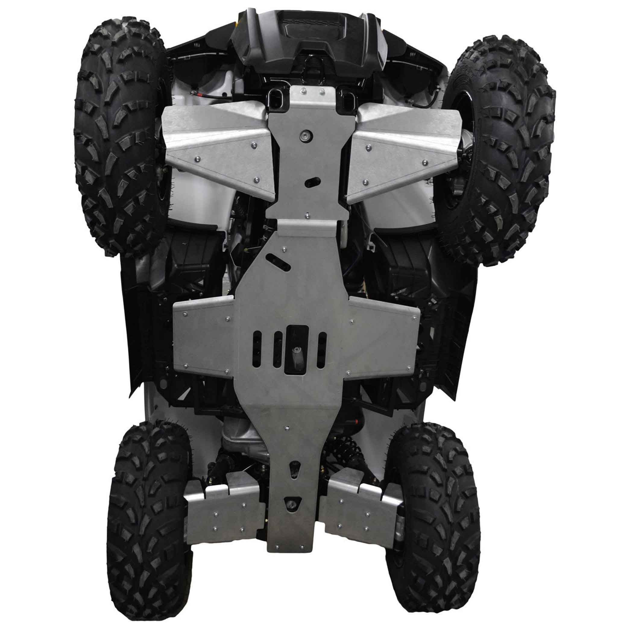 Polaris Sportsman 450 Base / Trail / H.O Ricochet Complete Skid Plate Set