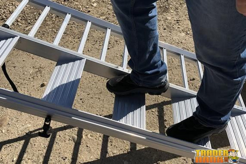 Step Ramp 6-Step Folding Aluminum Dirt Bike Ramp | Free shipping