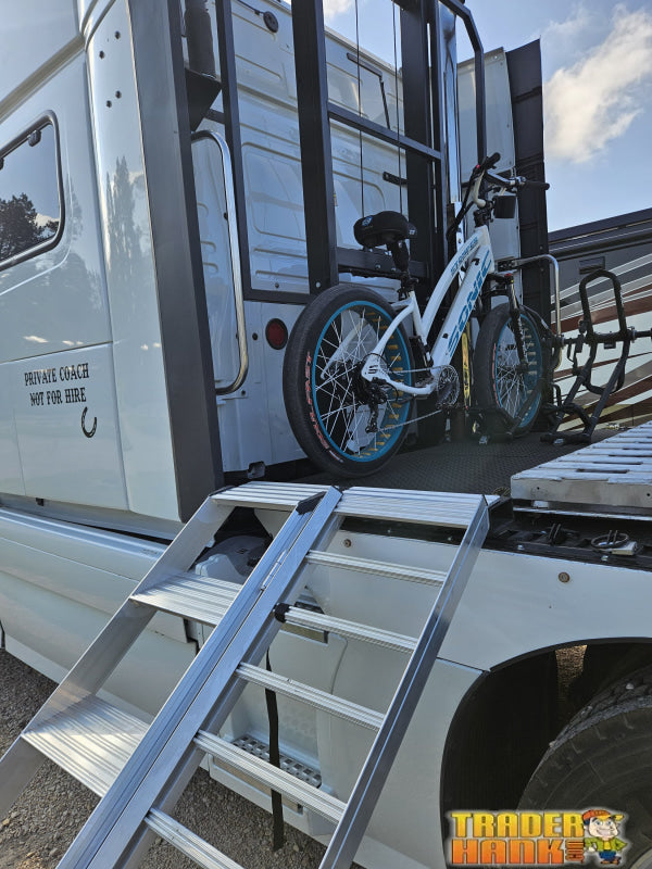 Step Ramp 6-Step Folding Aluminum E-Bike Ramp | Free shipping