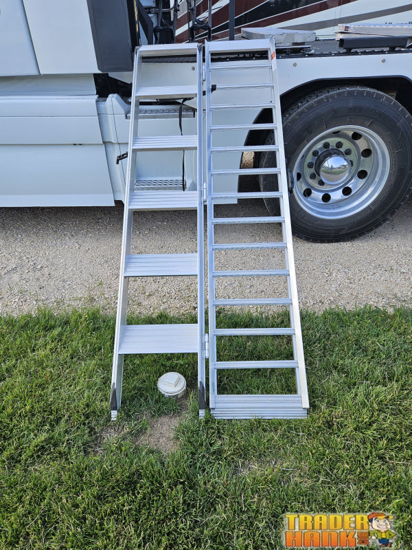 Step Ramp 6-Step Folding Aluminum E-Bike Ramp | Free shipping