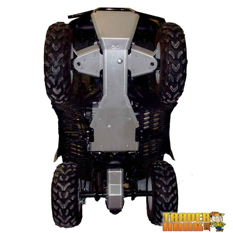Suzuki King Quad 400 Ricochet 5-Piece Complete Aluminum Skid Plate Set | Free shipping