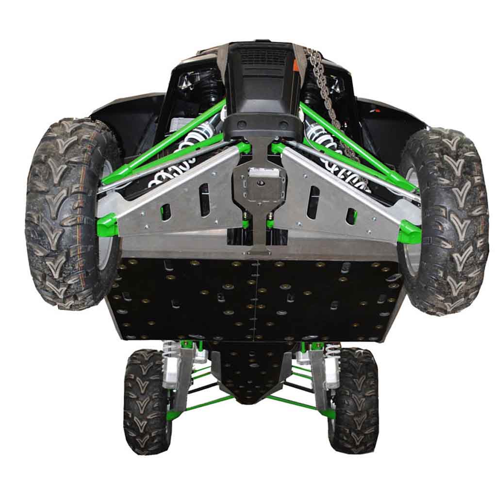 Arctic Cat WildCat Ricochet 8-Piece Complete Aluminum Skid Plate Set