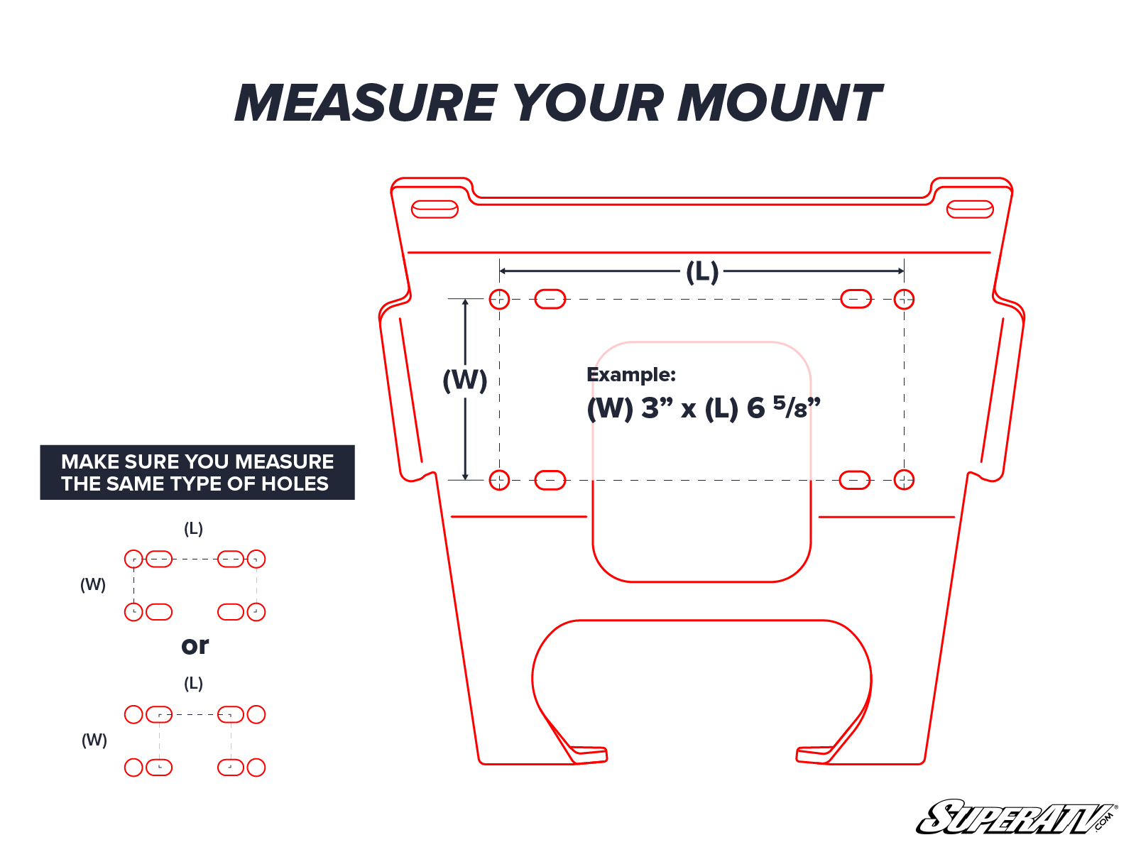 Ranger XP Winch Mounting Plate