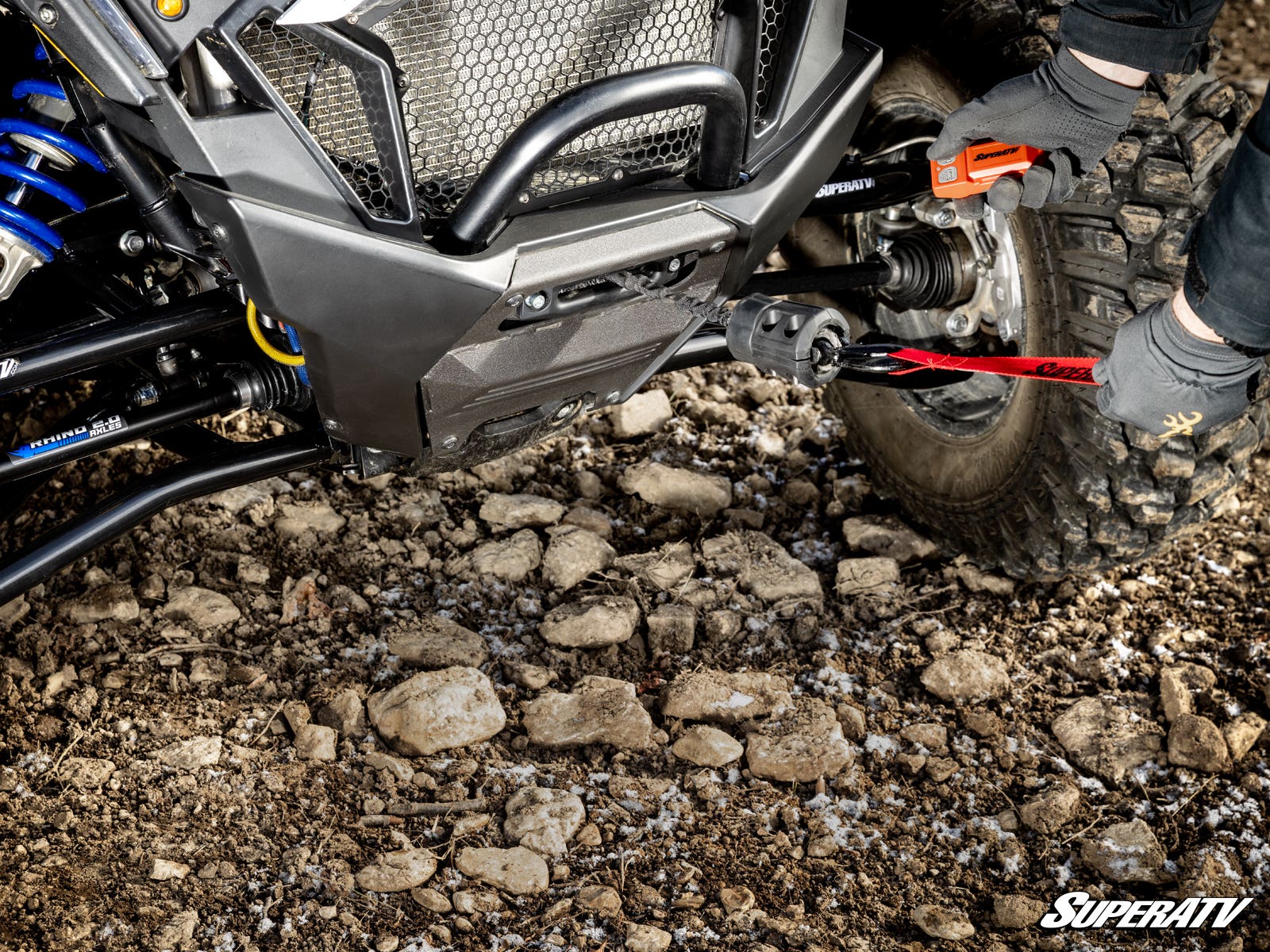 6000 Lb. UTV/ATV Winch (With Wireless Remote & Synthetic Rope)