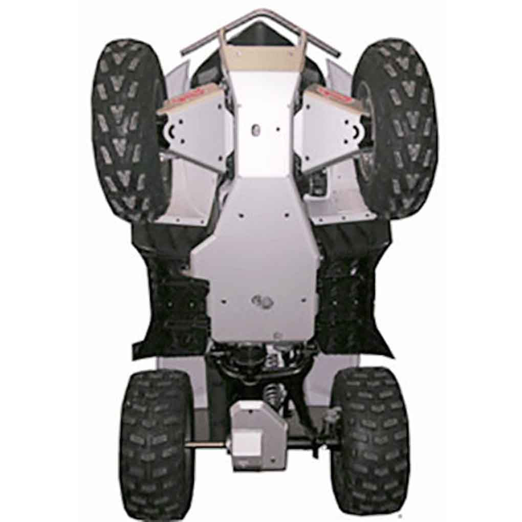 Yamaha Wolverine Ricochet 4-Piece Complete Aluminum Skid Plate Set