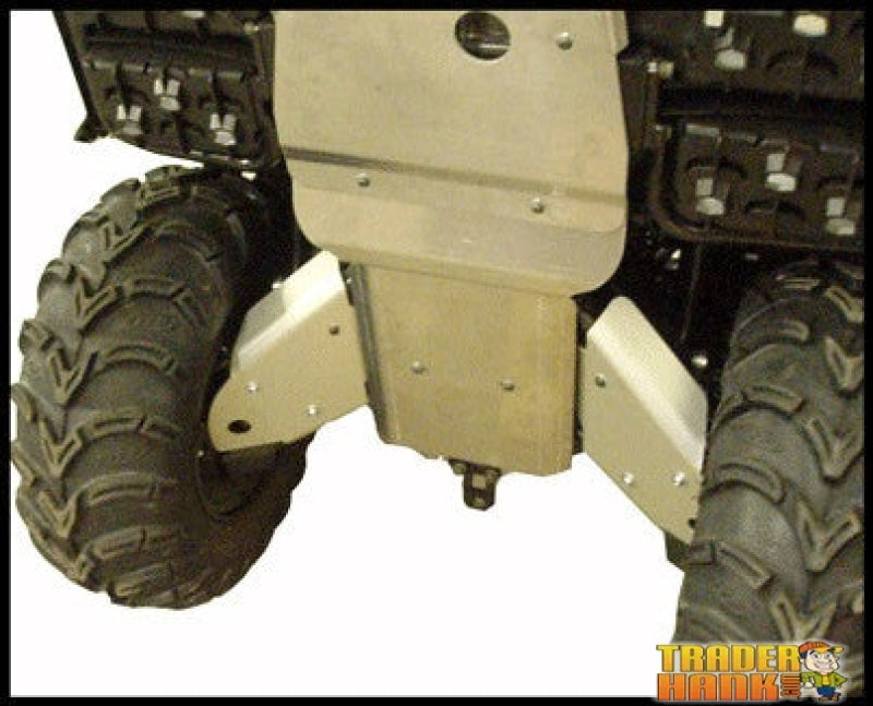 Yamaha Big Bear Straight Axle Model Ricochet 5 - Piece Complete Aluminum Skid Plate Set | ATV Skidplates - Free shipping