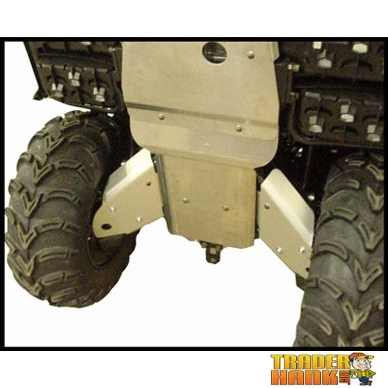 Yamaha Big Bear Straight Axle Model Ricochet 5-Piece Complete Aluminum Skid Plate Set | ATV Skidplates - Free shipping