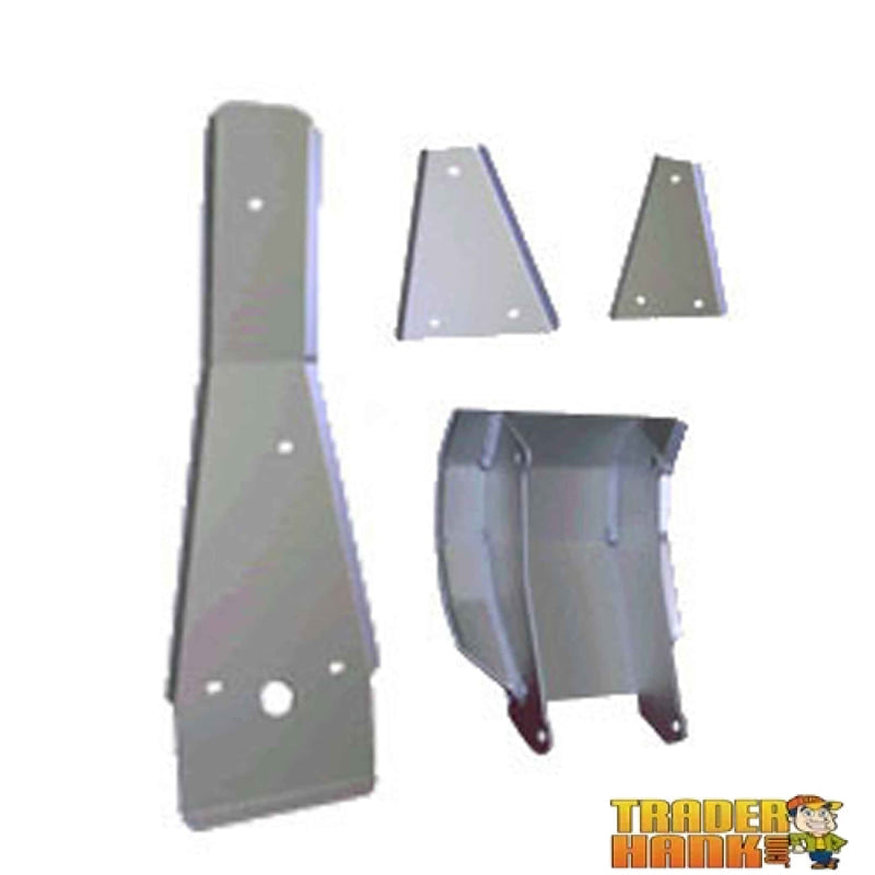 Yamaha Blaster Ricochet 4-Piece Complete Aluminum Skid Plate Set | Free shipping