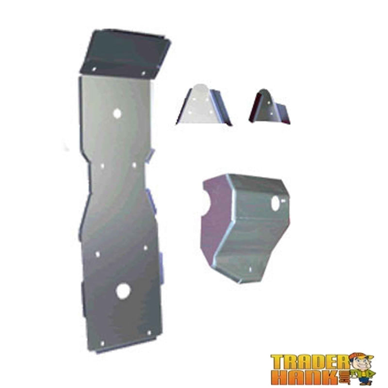Yamaha Grizzly 600 Ricochet 4-Piece Complete Aluminum Skid Plate Set | Free shipping