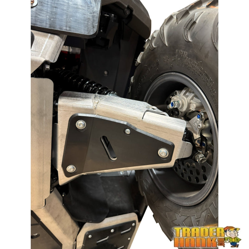 Yamaha Grizzly 700 Ricochet 10-Piece Complete Aluminum Skid Plate Set | Free shipping
